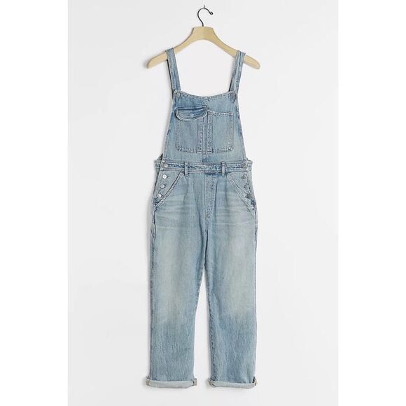 Anthropologie x Citizens of Humanity Jamie Organic Denim Overalls $378 Sz 14